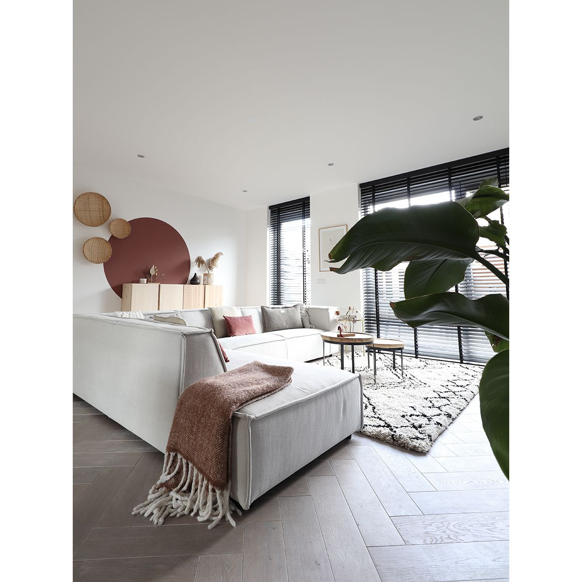 Vloerkleed Jim Cream 160 x 230 cm