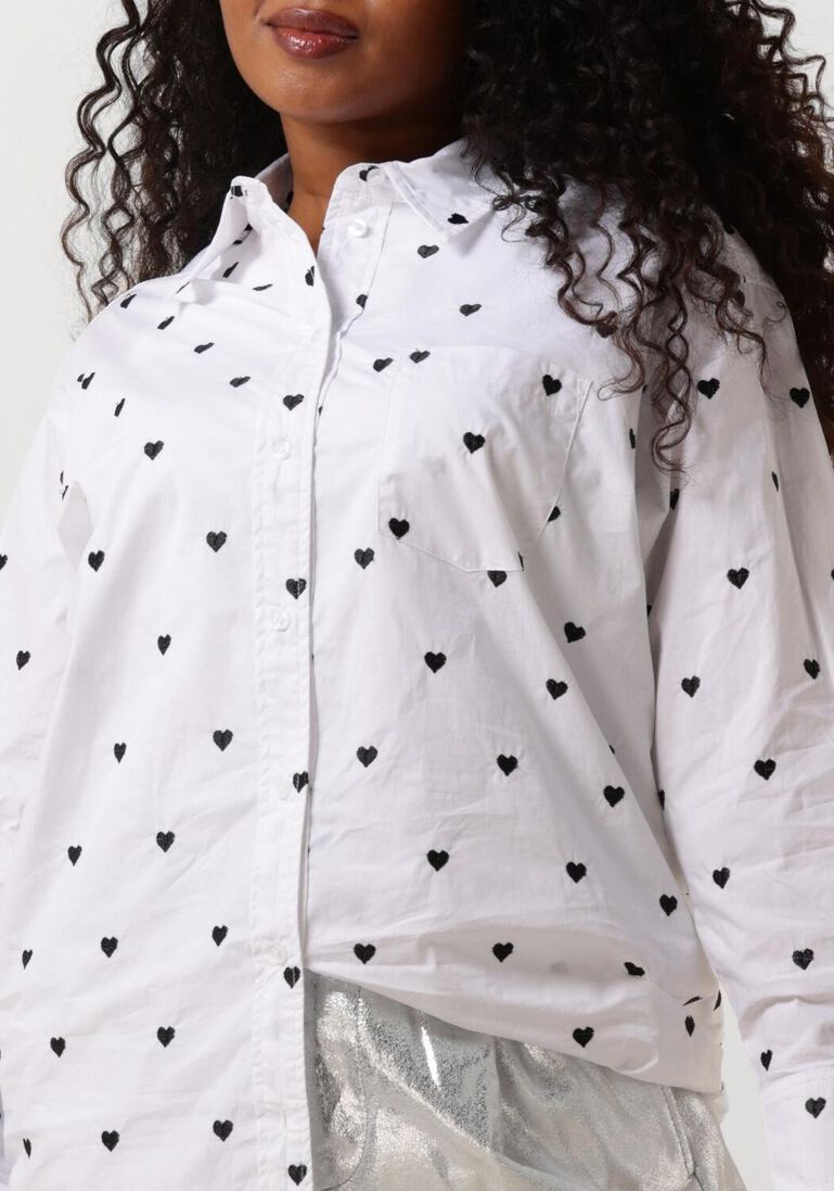 witte co'couture blouses heartcc oversize shirt