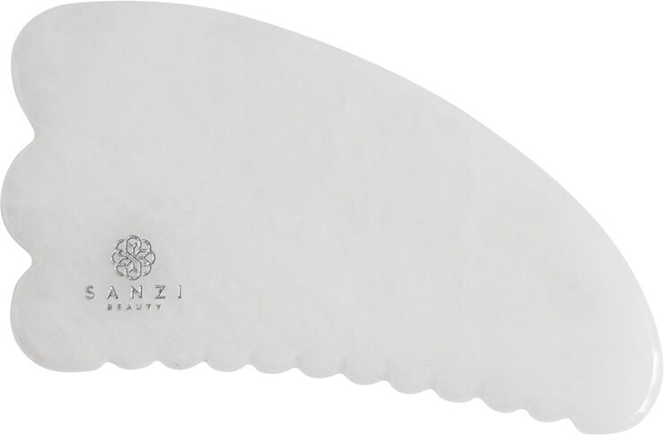 Sanzi Beauty Gua Sha Sculpt White Jade