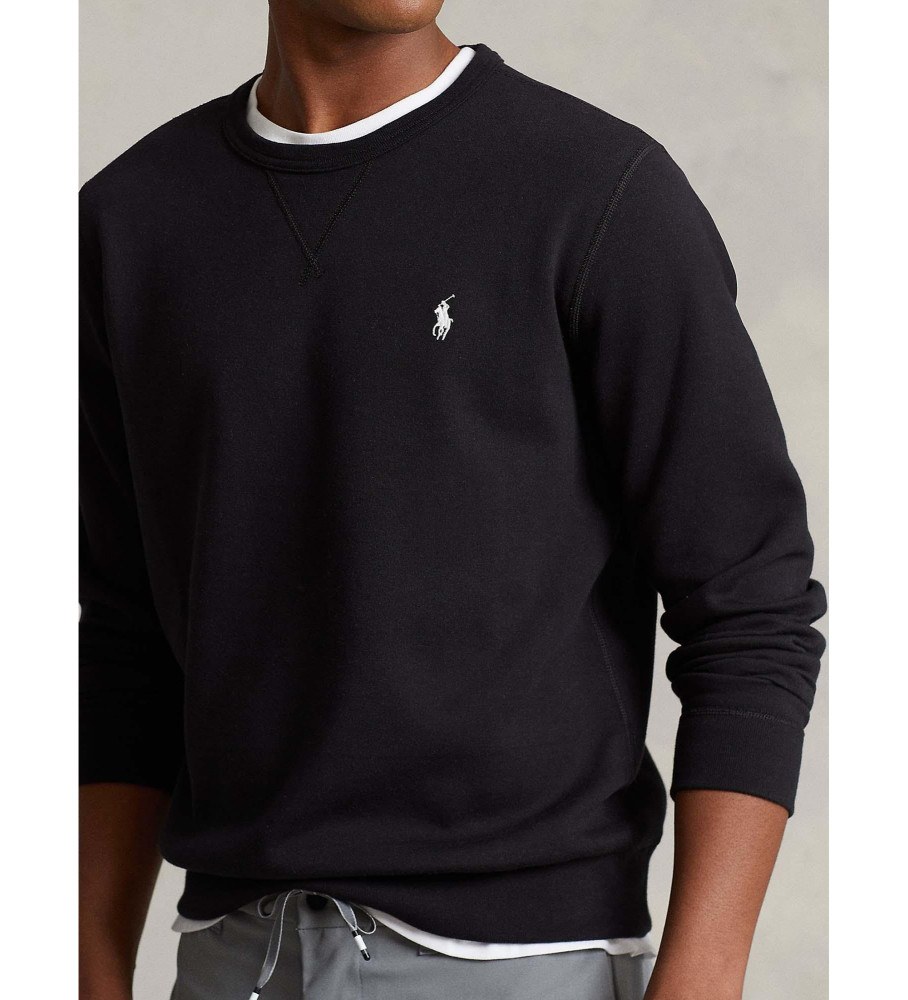 Suéter Ralph Lauren de manga comprida preto