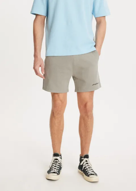 Brushed korte broek grijs (GRS.D)