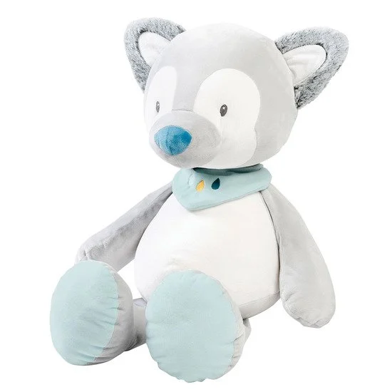 Tim & Tiloo Mega Peluche    Tiloo le loup        75 cm   de               Nattou