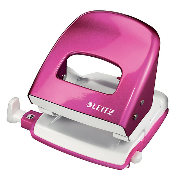 Perforateur 2 trous Meotz NeXXT coloris rose métallisé