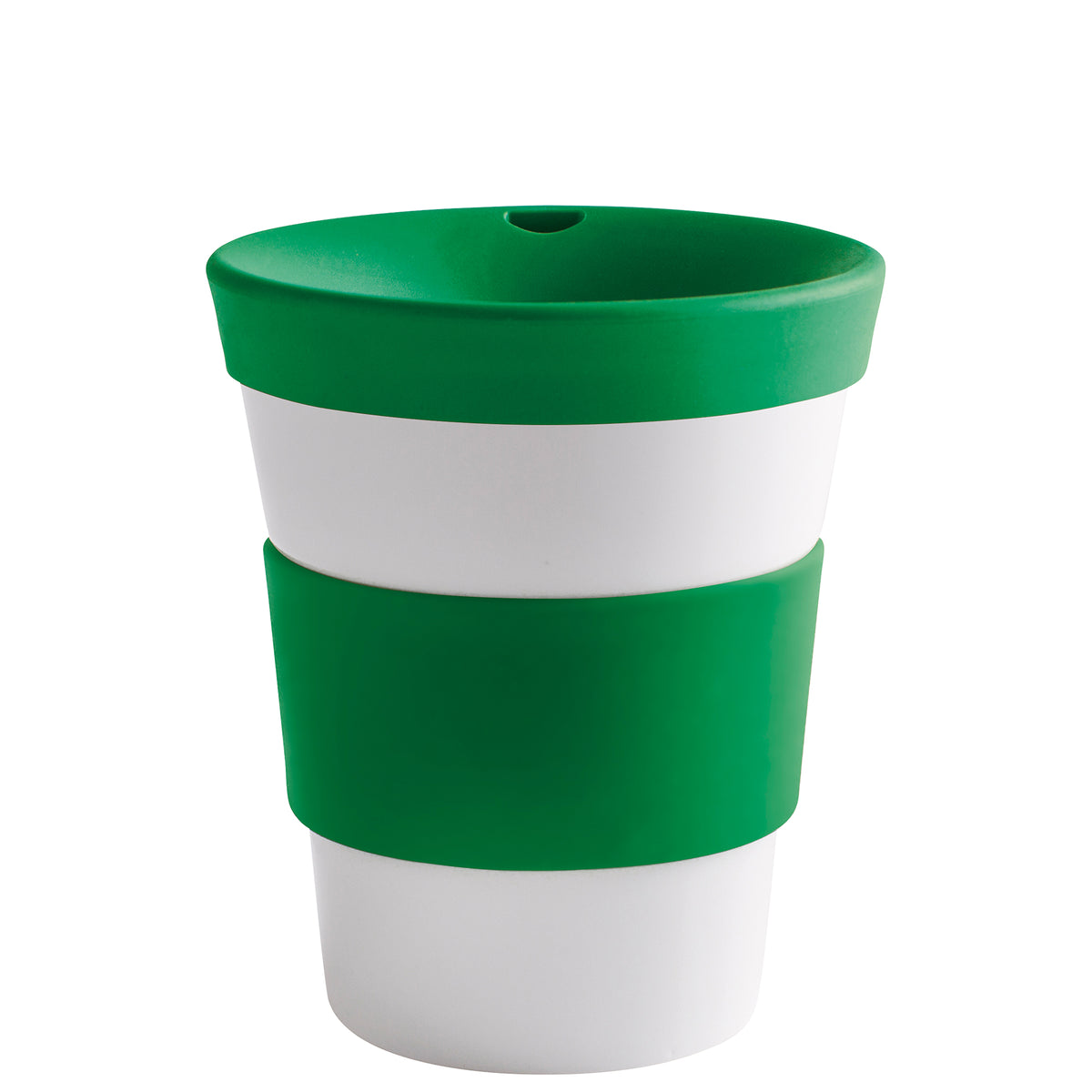 KAHLA cupit Becher 0,35 l + Trinkdeckel smaragd green