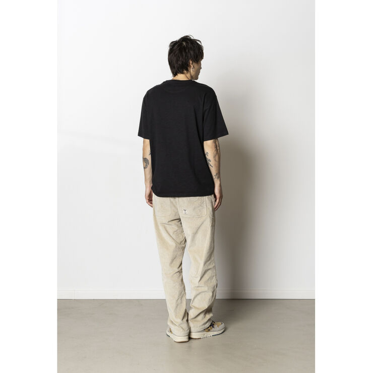 Fat Moose Boot organic T-shirt Black