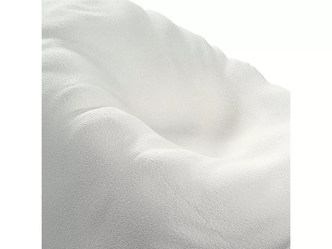 Pouf poire bowli Boucle - 60 x 60 x 105 cm