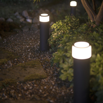 Philips Hue outdoor tuinsokkel Calla zwart