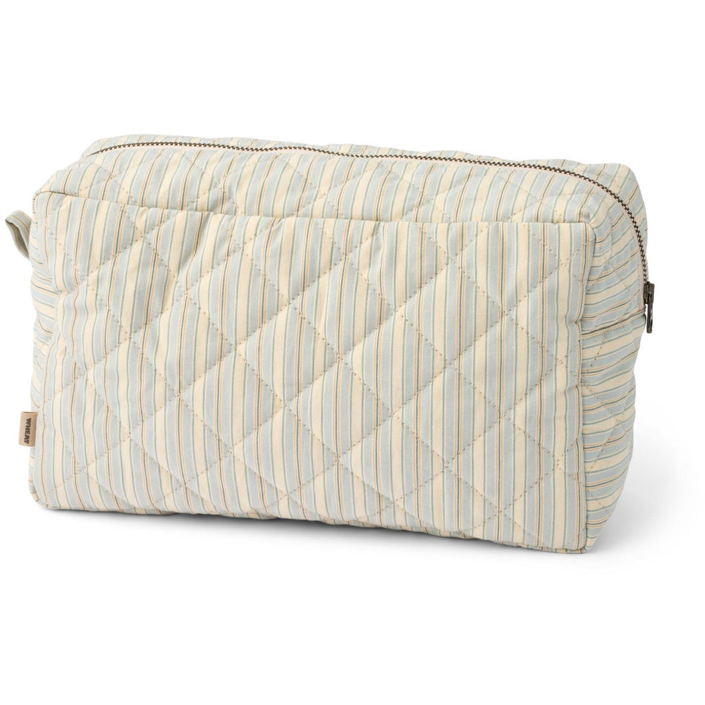Køb Wheat Blue Ocean Stripe Wash Taske Large Ziggi
