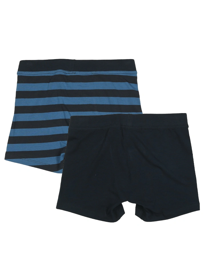 Boxershorts 95/5 2er Pack in blau/nachtblau