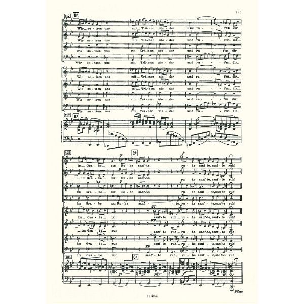 Edition Peters Bach Matthäus-Passion BWV 244