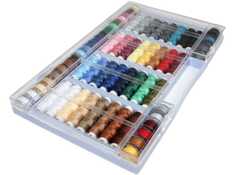 Mono-Quick Nähgarn-Set 64-teilig, Mehrfarbig Nähset