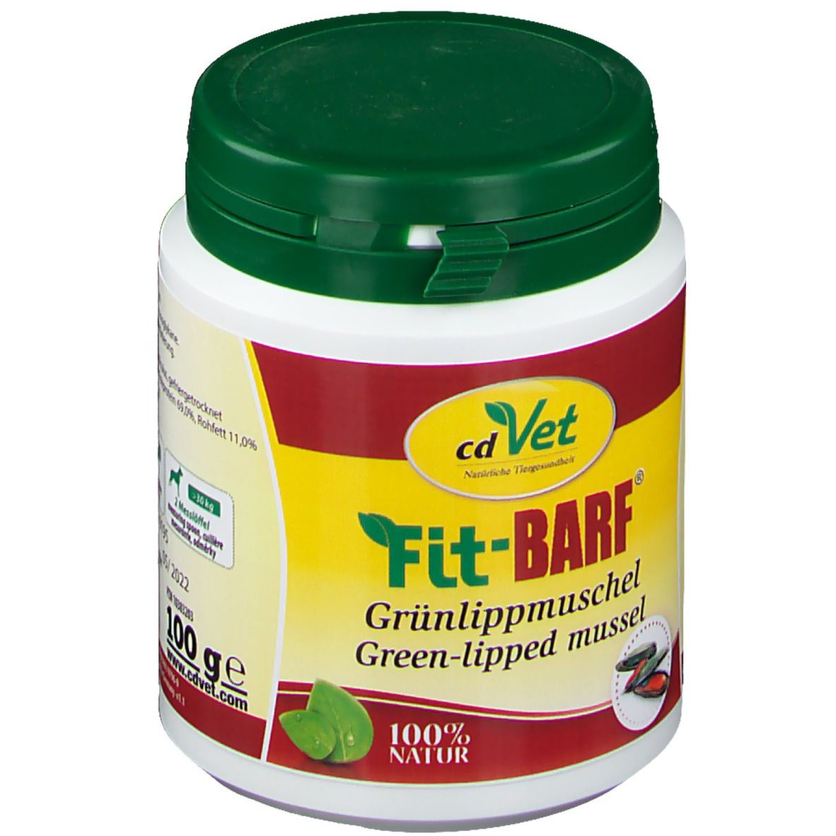 cd Vet Fit-BARF® Grünlippmuschel-Pulver
