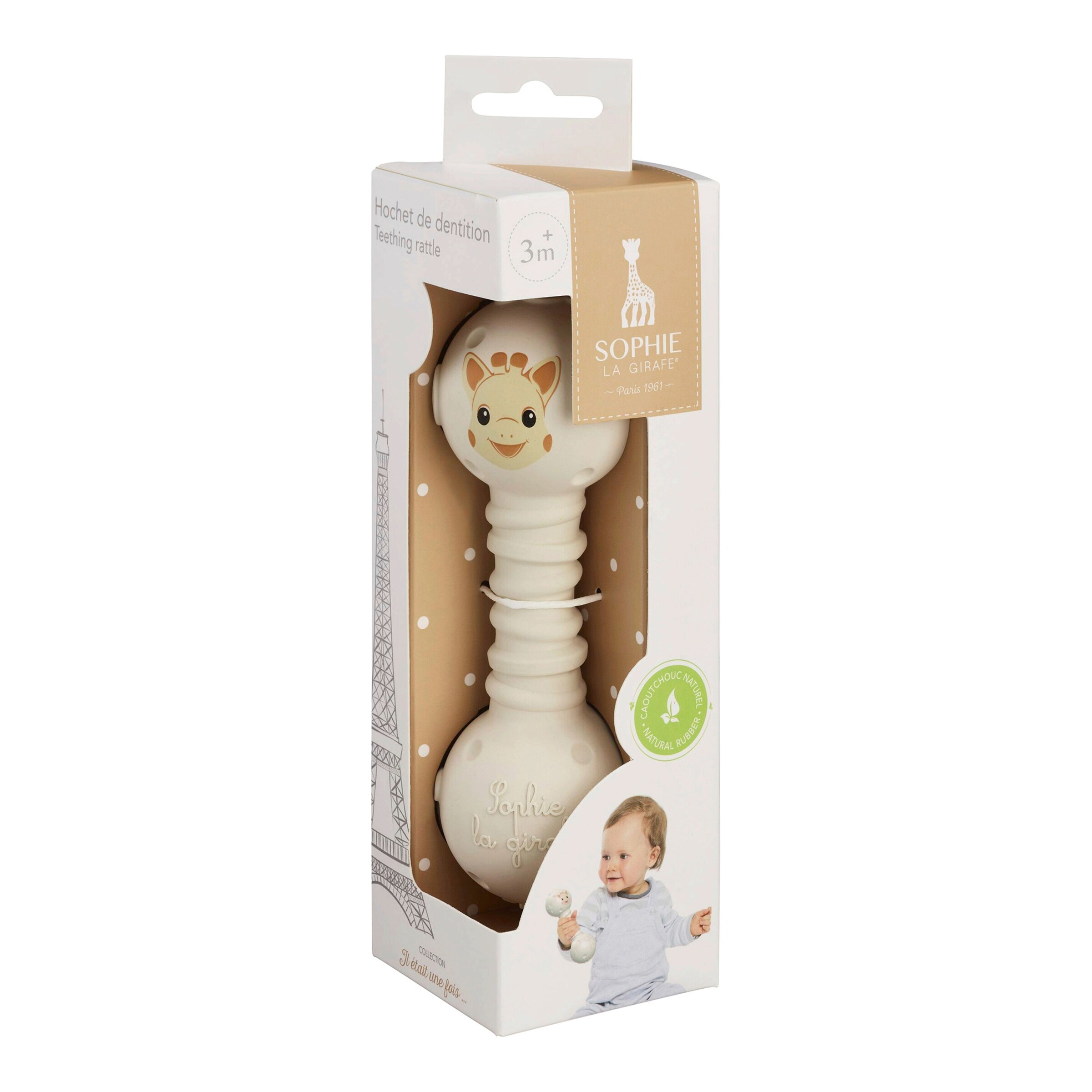 Sophie la girafe - 5 Sinne Zahnungshilfe 5 Sinne Rassel