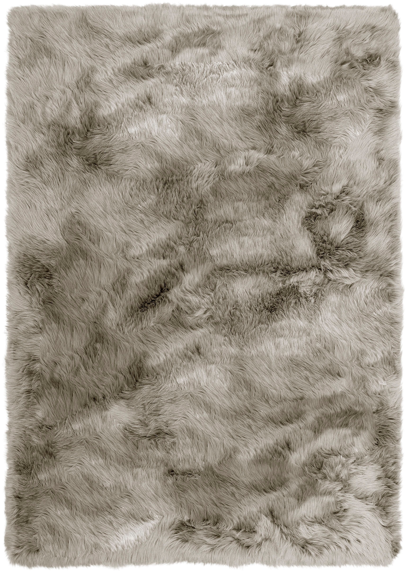 GOODproduct Hochflor-Teppich »Valeria, Fellteppich, kuschelig, flauschig« rechteckig 60 mm Höhe Kunstfell, weiche Teppiche, Wohnzimmer, Schlafzimmer, Esszimmer