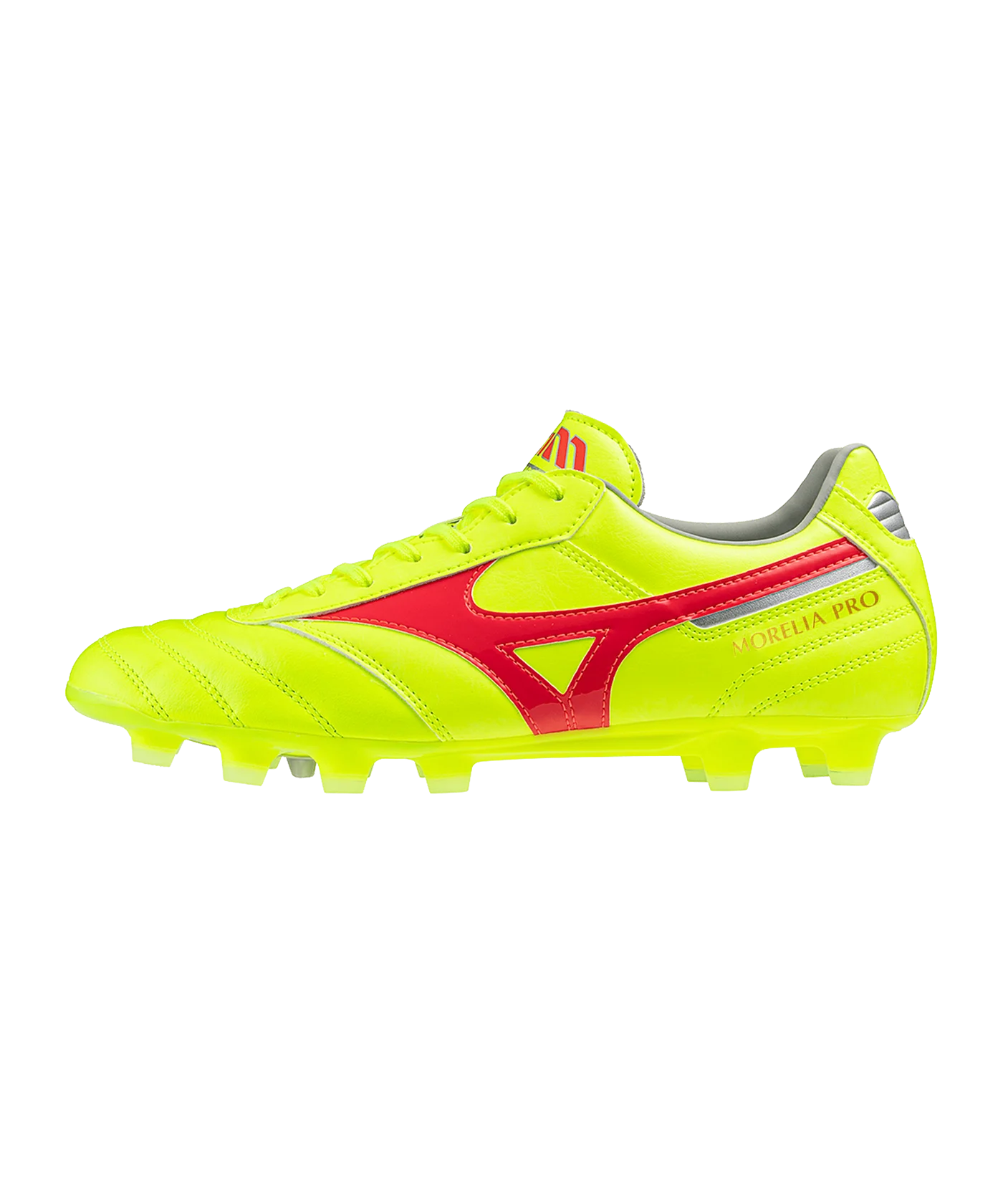 Mizuno Morelia II Pro FG Dyna Gelb Rot Silber F45
