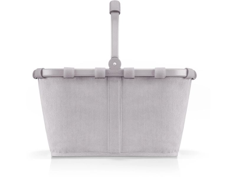 Reisenthel Einkaufskorb Carrybag Cord Grey Eleganter Einkaufskorb für den täglichen Einkauf