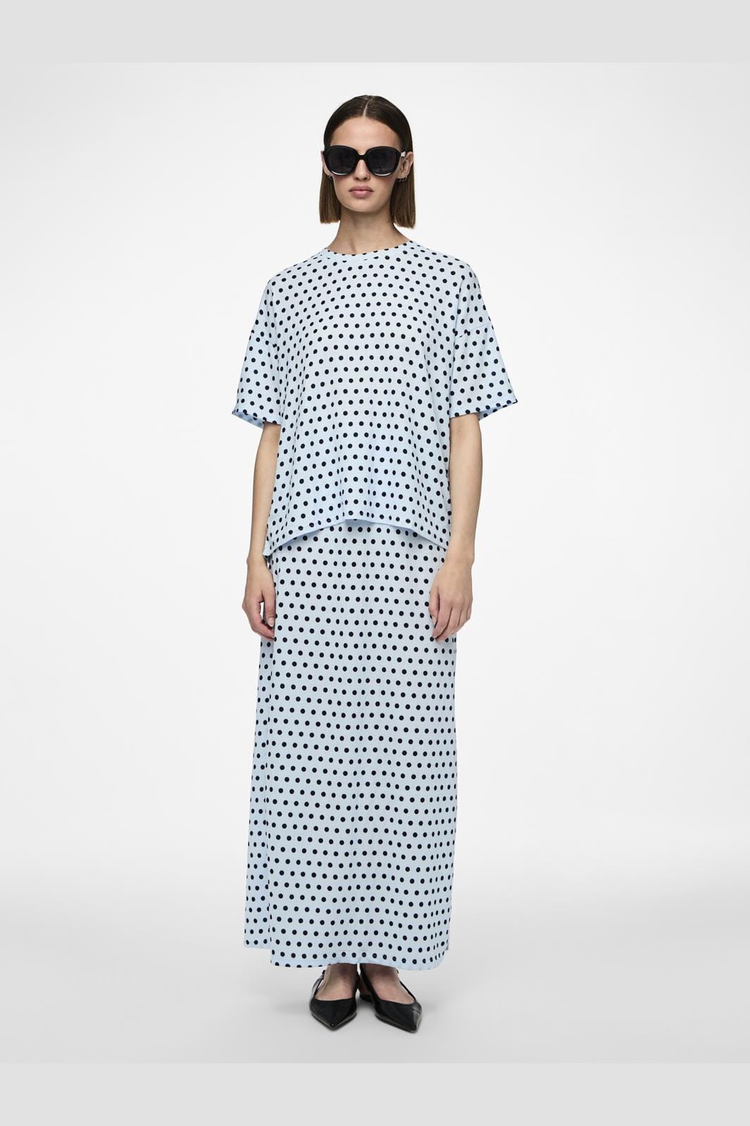 Pieces Pcluna Ss Oversize Tee Sa