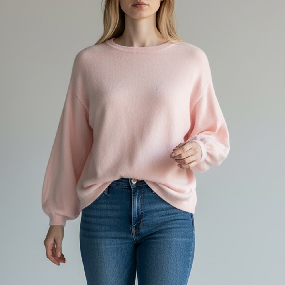 Pull Femme rose