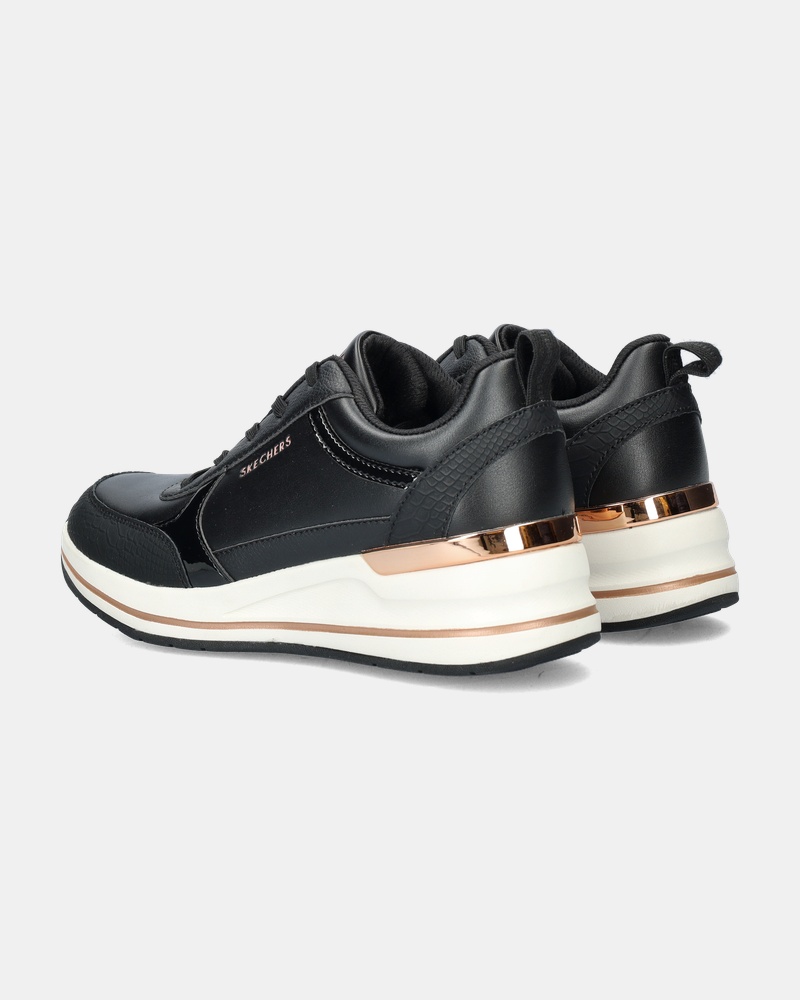 Skechers Billion 2 Fine Shine Lage sneakers  - zwart