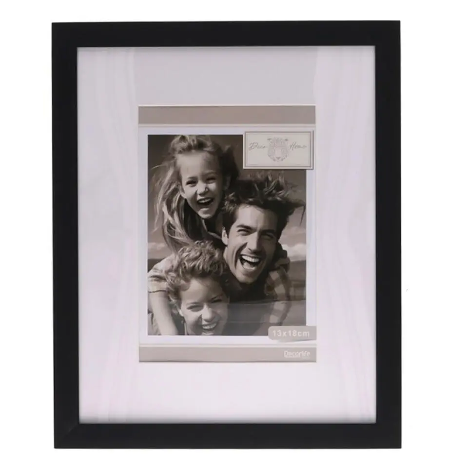 Gerimport Fotolijstje Paris - 20 x 25 cm - zwart - passe partout