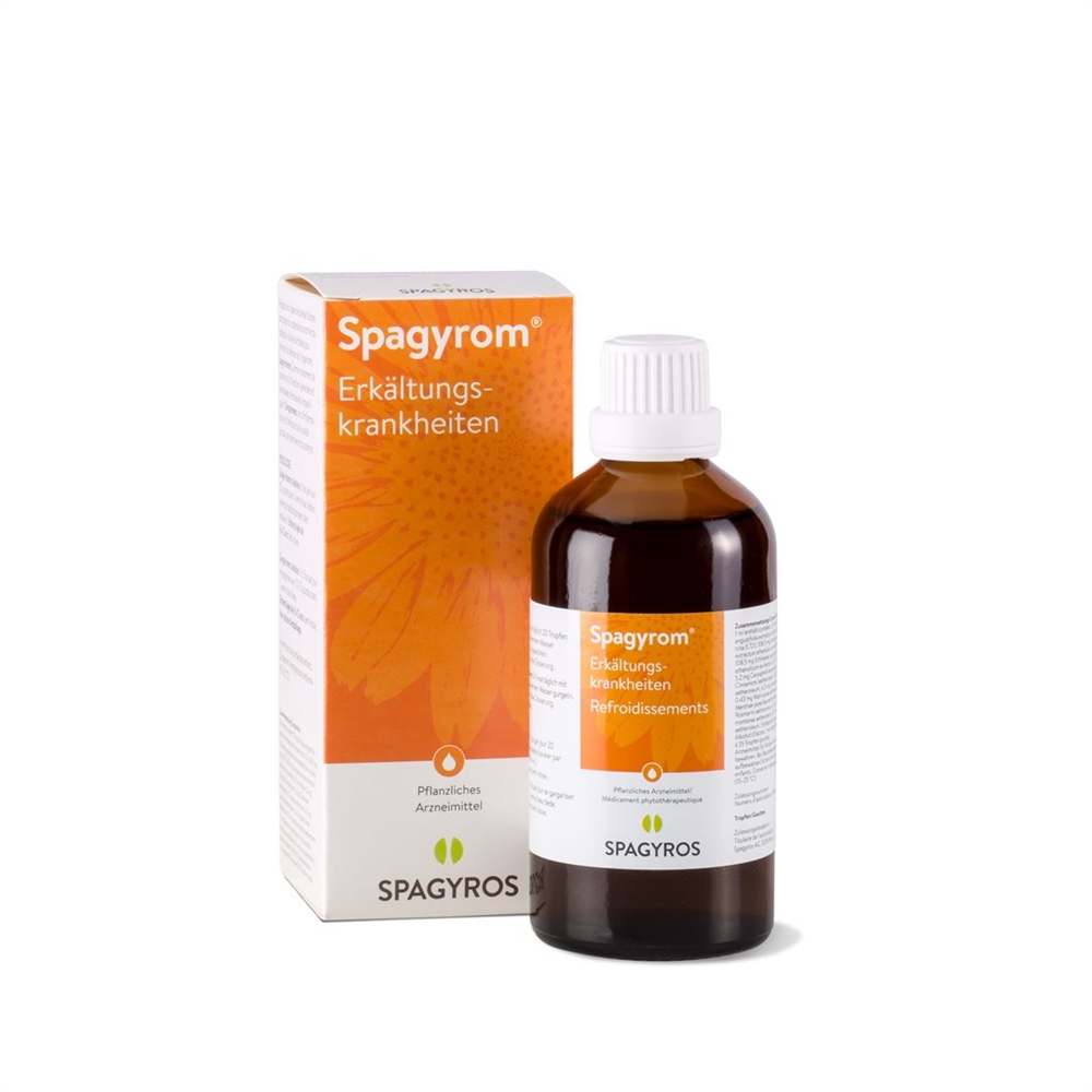 SPAGYROM Erkältungskrankheiten Tropfen Fl 100 ml
