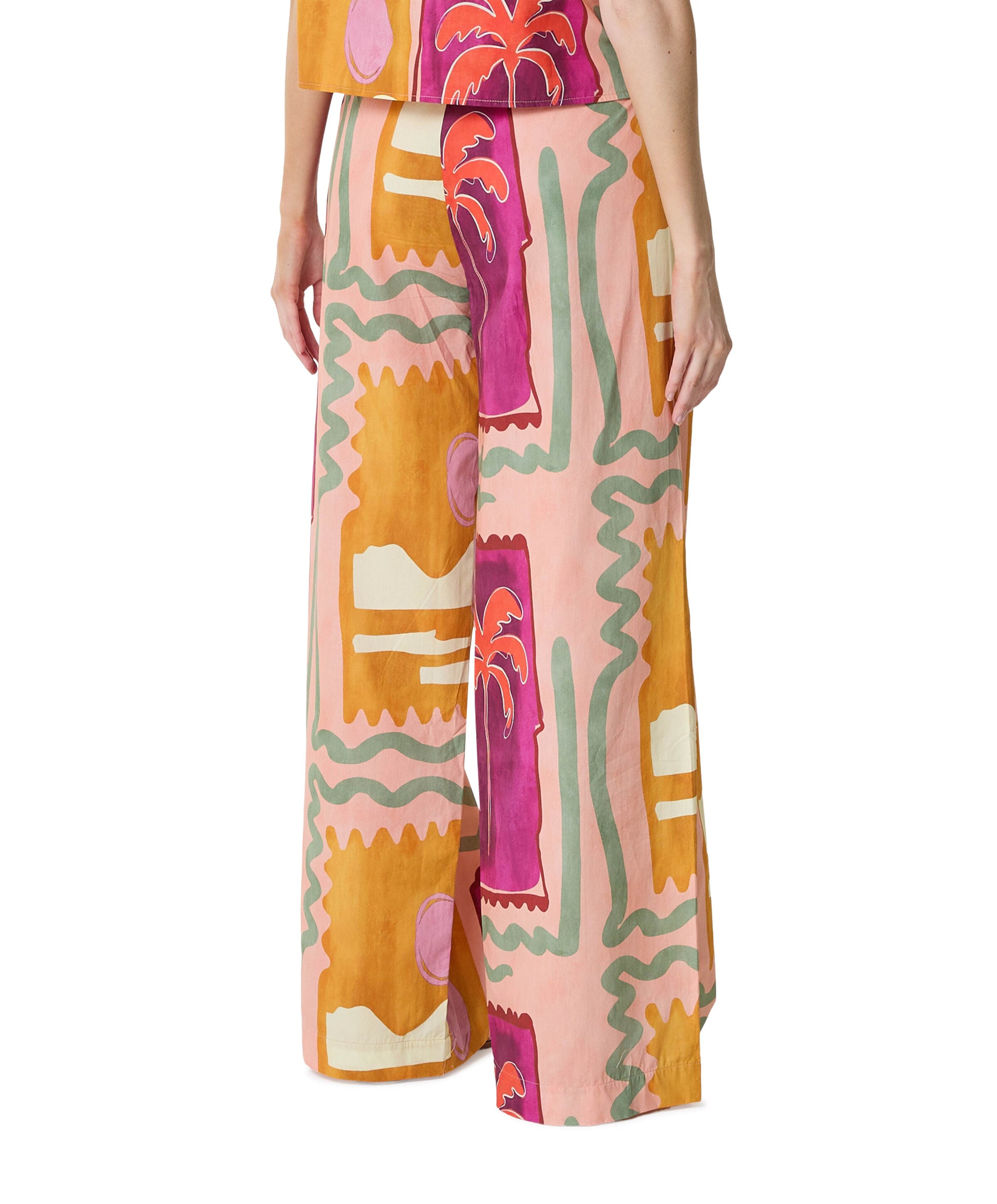 Anna 74a02-03486C dames broek multicolor