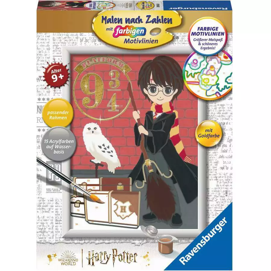 Ravensburger Abfahrt nach Hogwarts bunt
