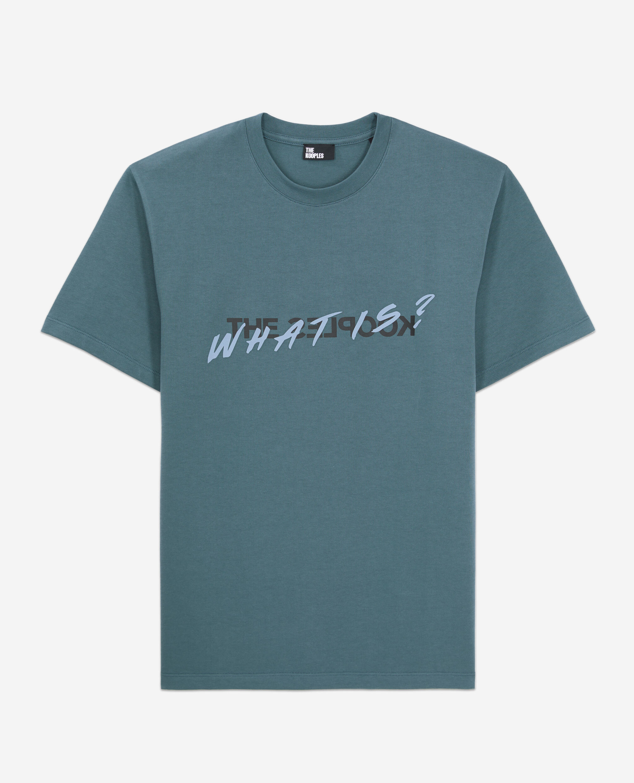 T-shirt What is bleu profond