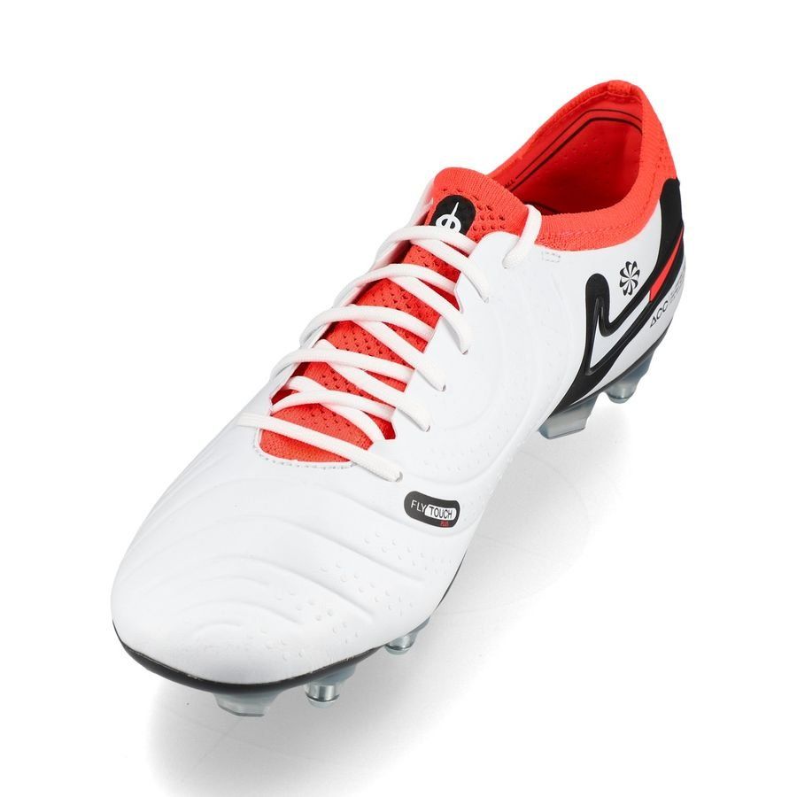 Nike Tiempo Legend 10 Elite SG-PRO Anti-Clog Ready - Blanc/Noir/Rouge