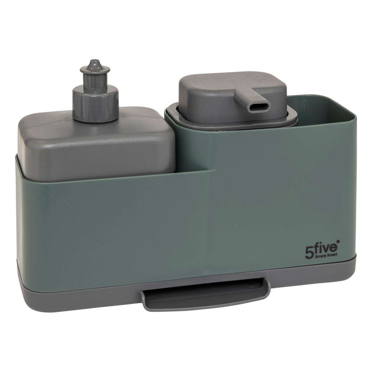 DISTRIBUTEUR A SAVON AVEC ORGANISEUR EVIER NEO VERT
