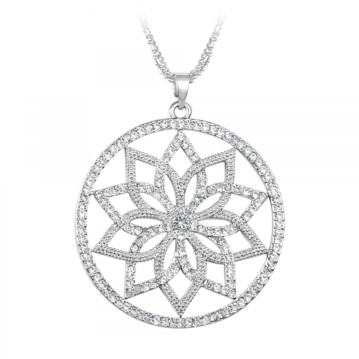 Sautoir SC Crystal orné de cristaux scintillants