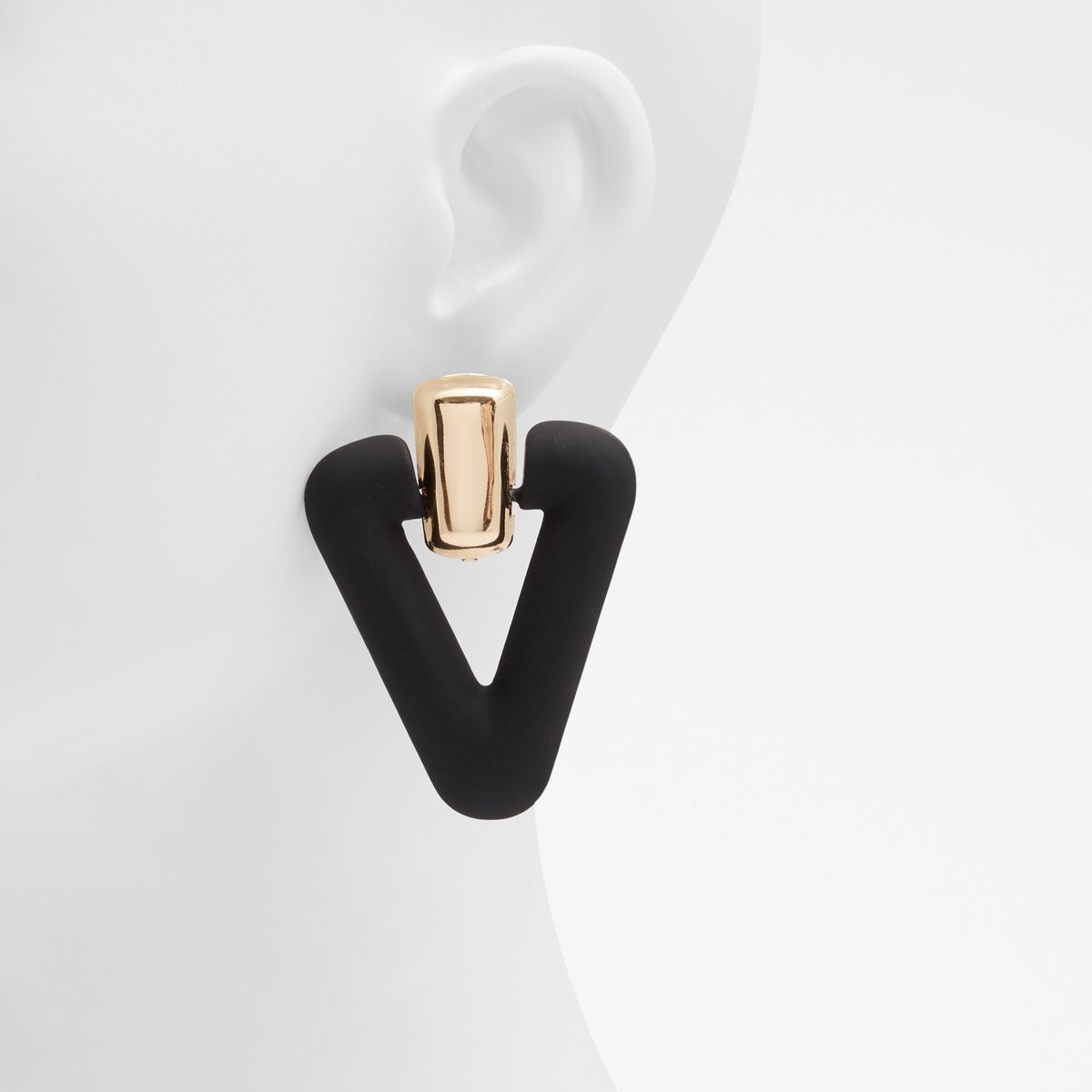 Gilide Black-Gold Multi Women Earrings