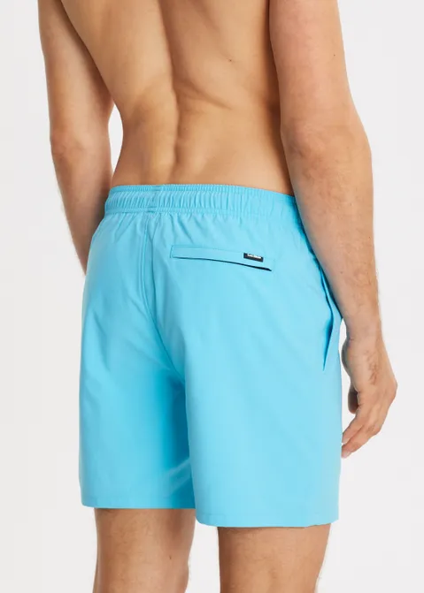 Zwembroek met logo blauw (AQUA L.)