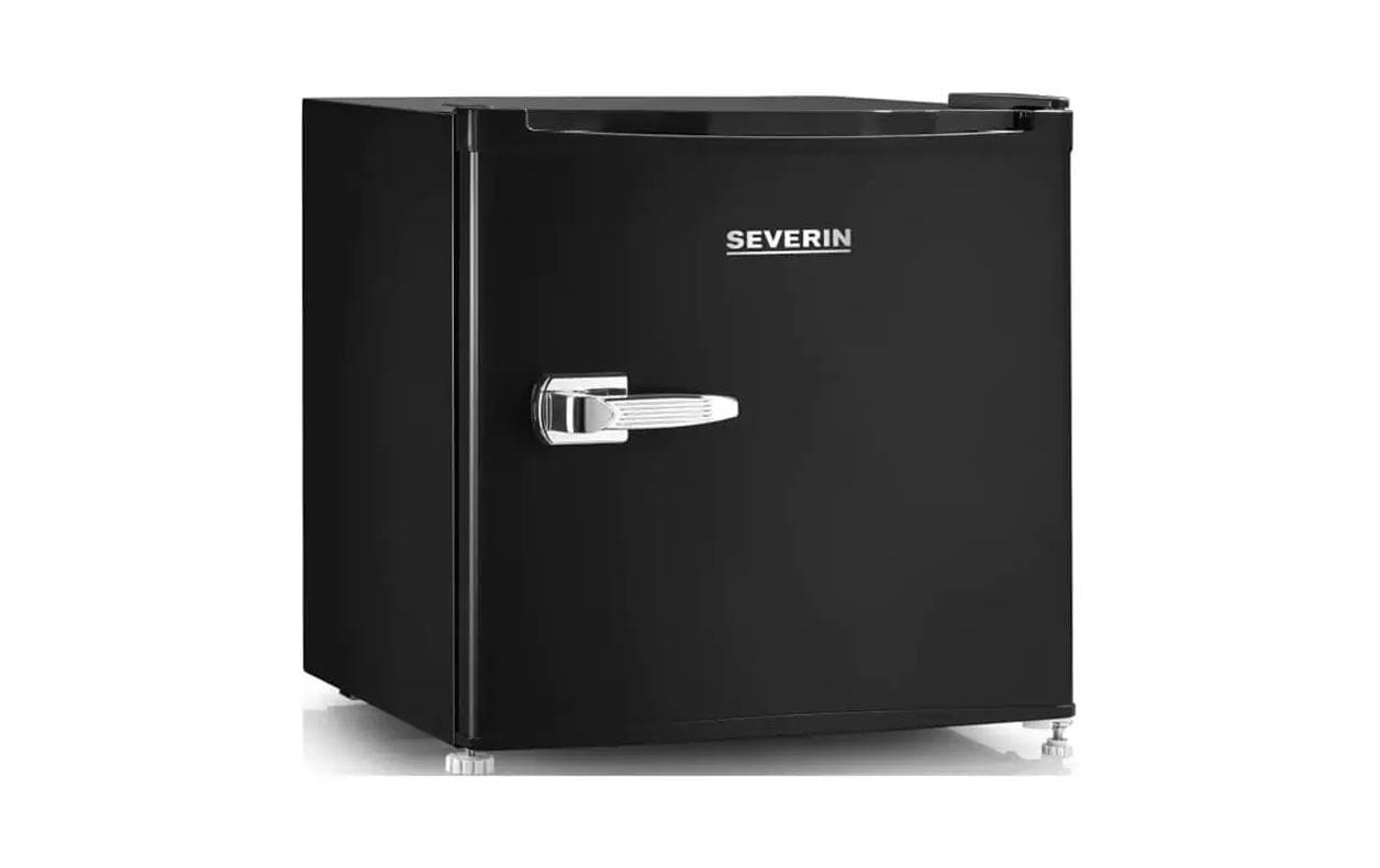 Kühlschrank GB 8880 Schwarz, Rechts<br>Retro-Mini-Kühl-/Gefrierbox