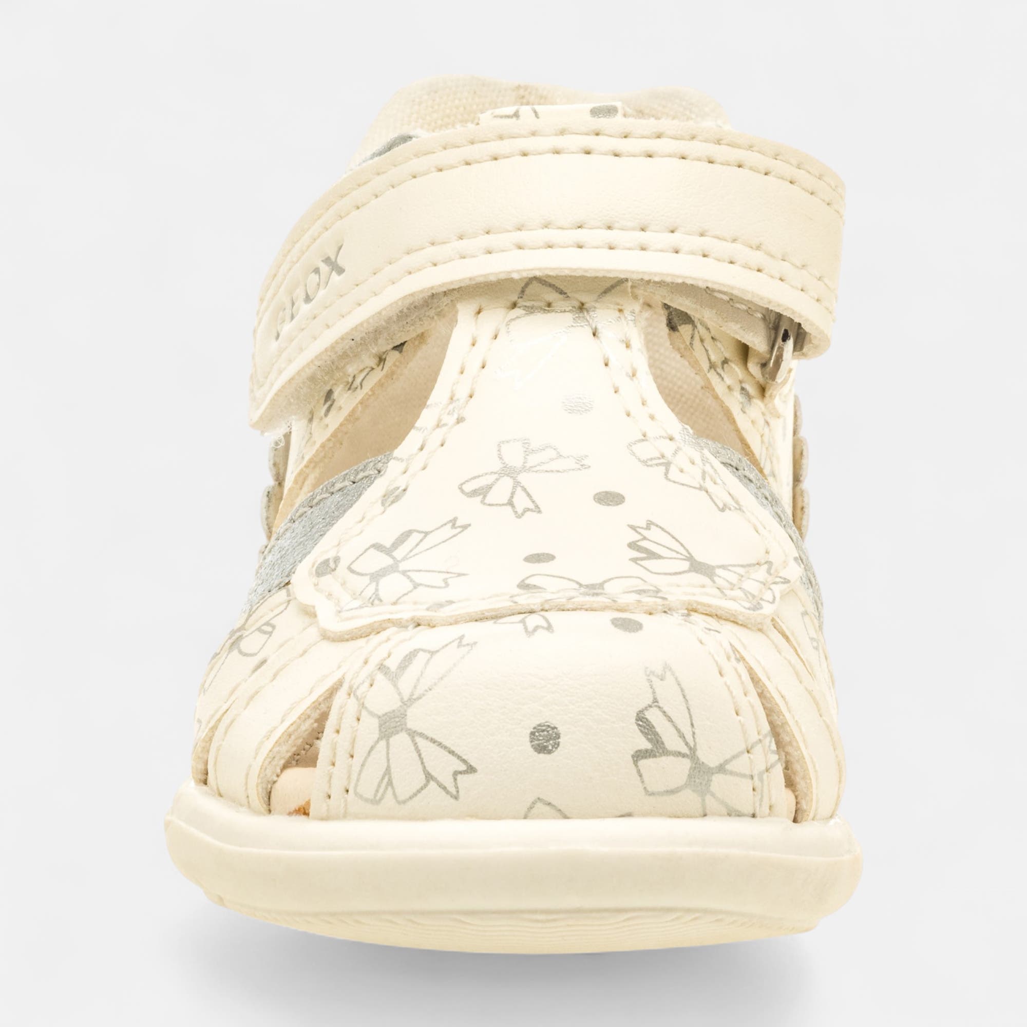 Nu-pieds Bébé fille blanc