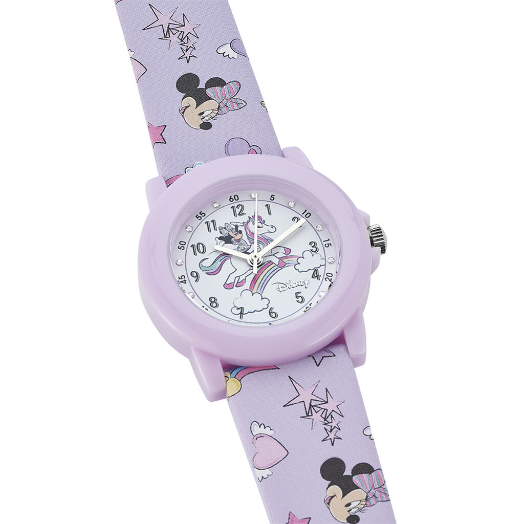 Montre  Minnie Blanc