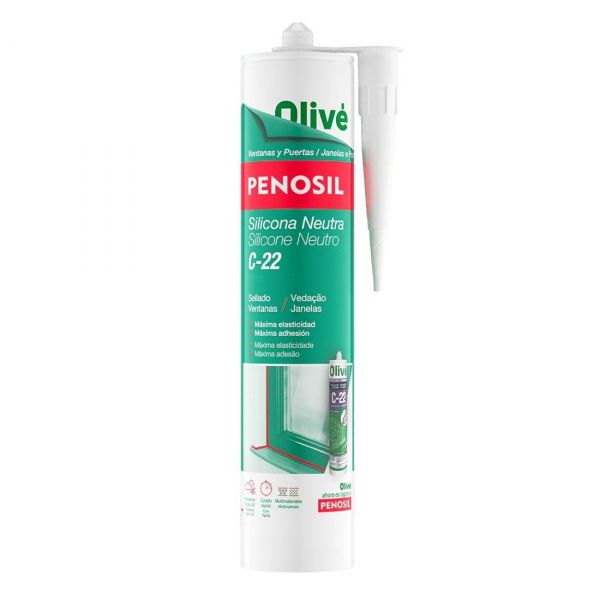 Penosil Silicone Neutro Janelas C-22 de Máxima Elasticidade-9006