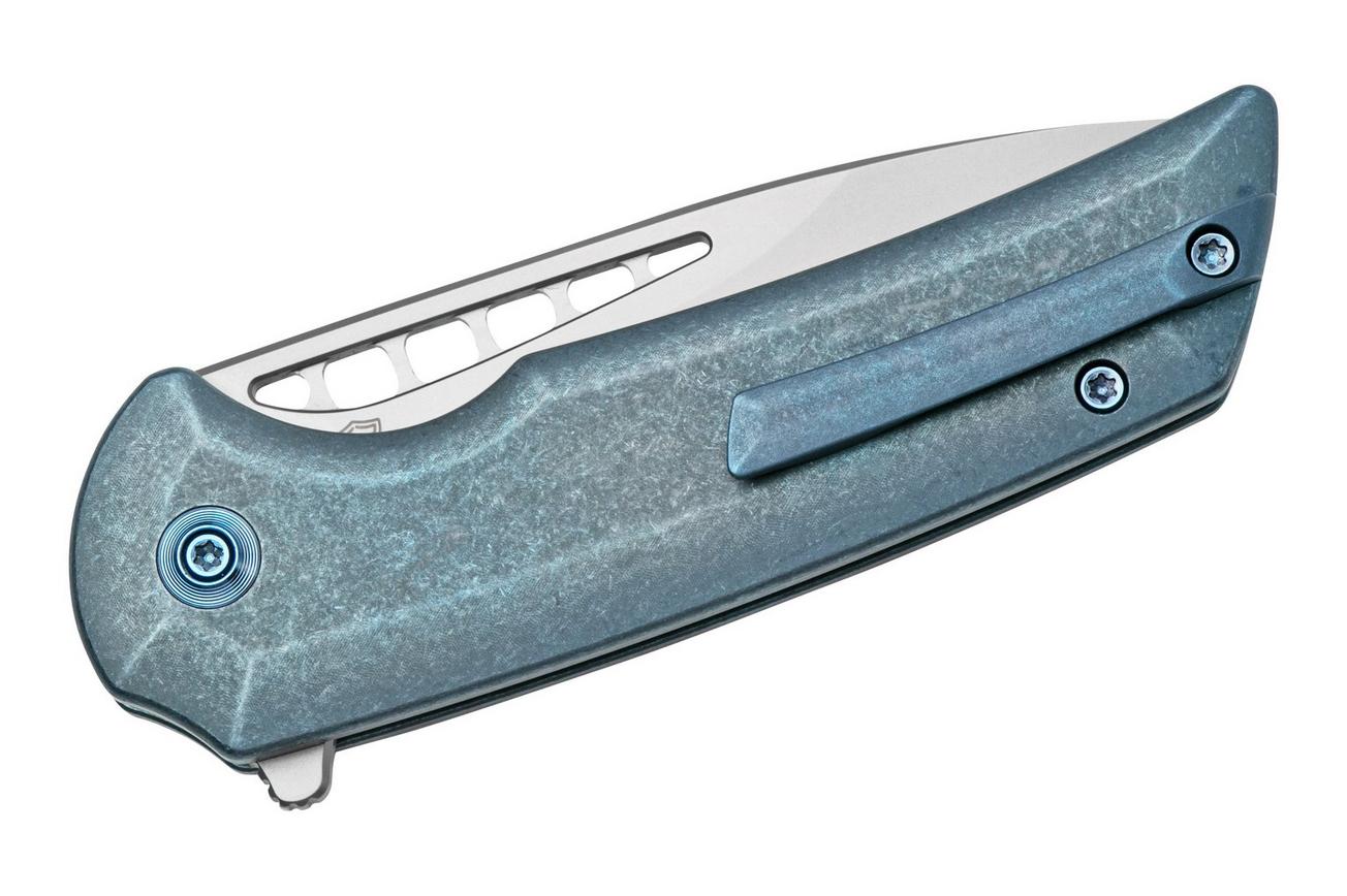 WE Knife Mini Malice WE054BL-3, Blue Titanium zakmes