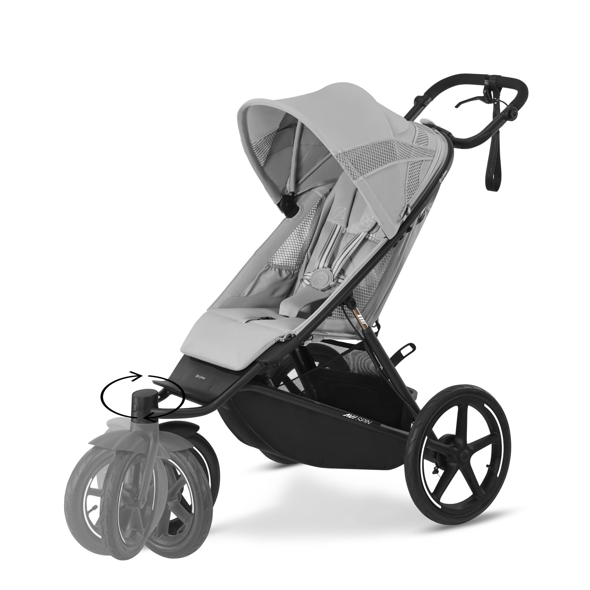 Avi Spin Fog Grey