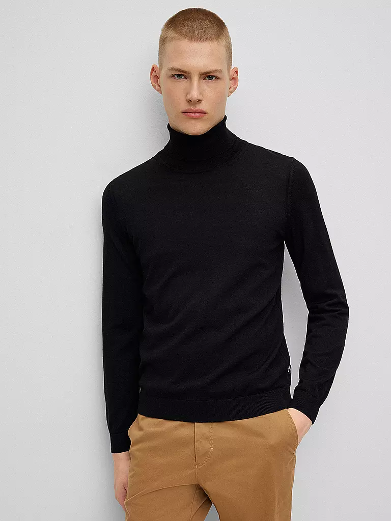 BOSS Pullover  schwarz