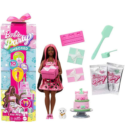 Barbie Puppe - Party Ausgepackt Black Doll