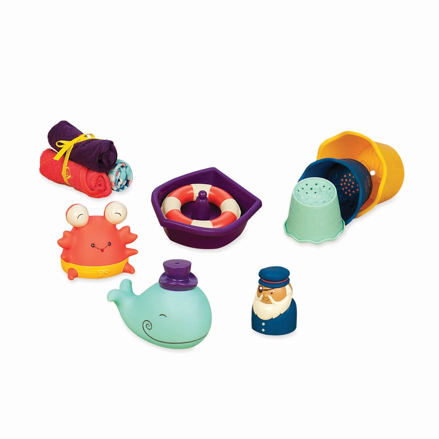 B.TOYS B. Wee B. Splashy Maritimes Wasserspielzeug Mehrfarbig