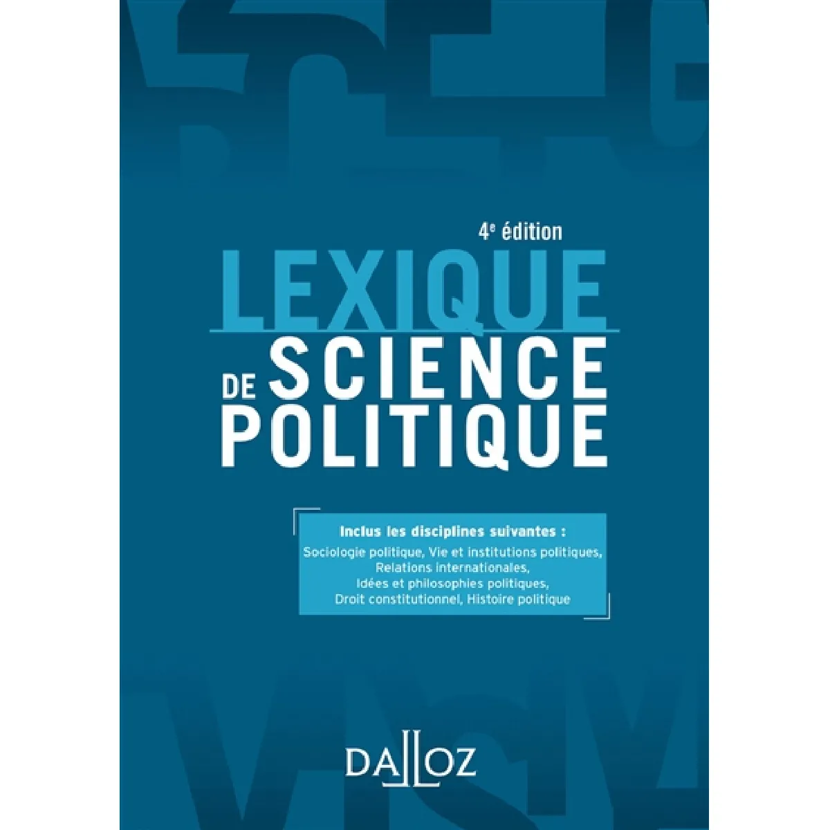 Lexique de science politique · Occasion