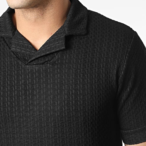 Polo Manches Courtes UY792 Noir