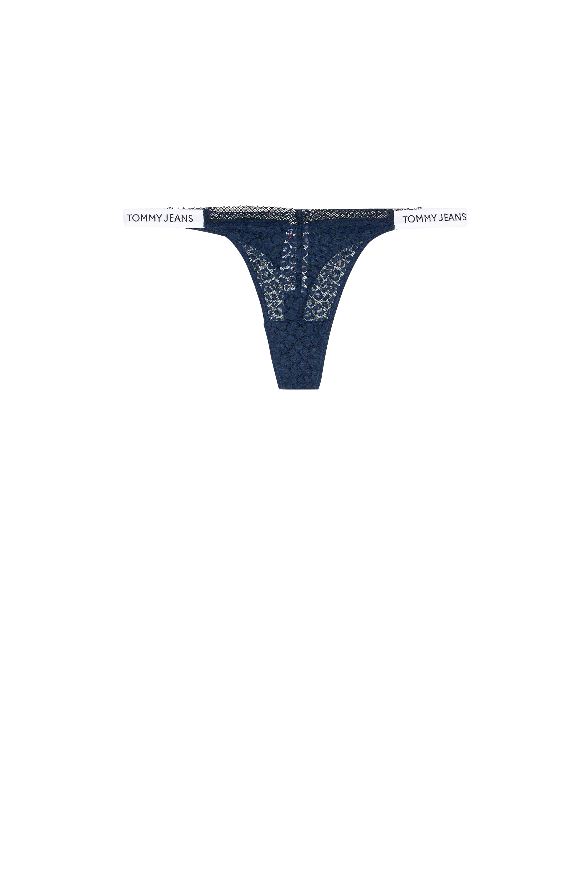 TOMMY JEANS String HIGH LEG THONG Bleu