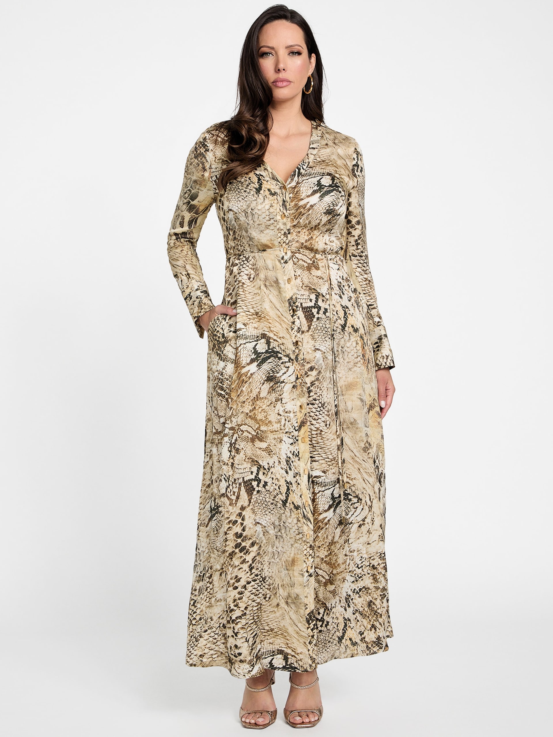 Vestido Maxi Estampado Eco Giselle