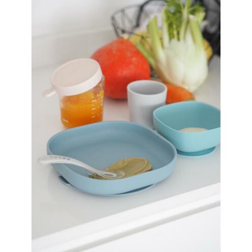 Coffret repas silicone 4 pièces Jungle - BEABA