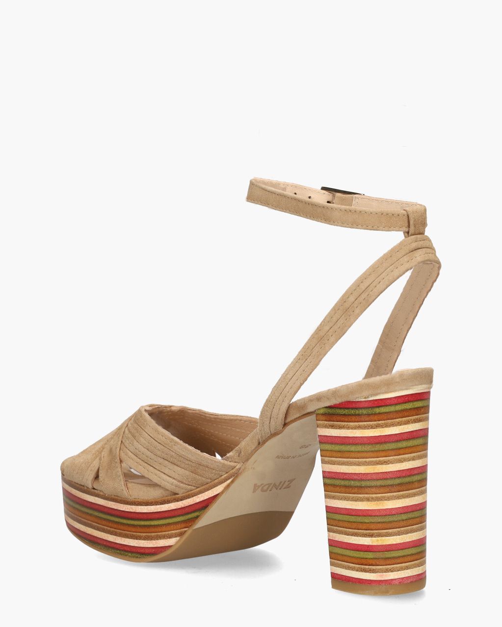 Zinda 2726 Beige Damessandalen