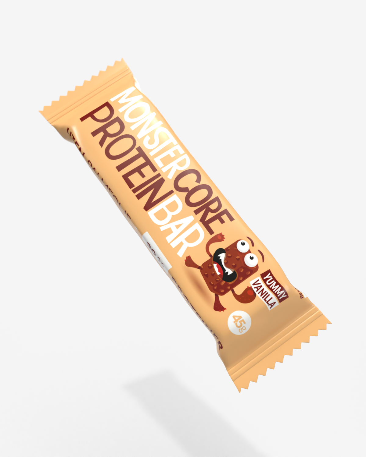 Monster Core Protein Bar SMAKSPAKKE! 9 SMAKER OG 18 BARER!