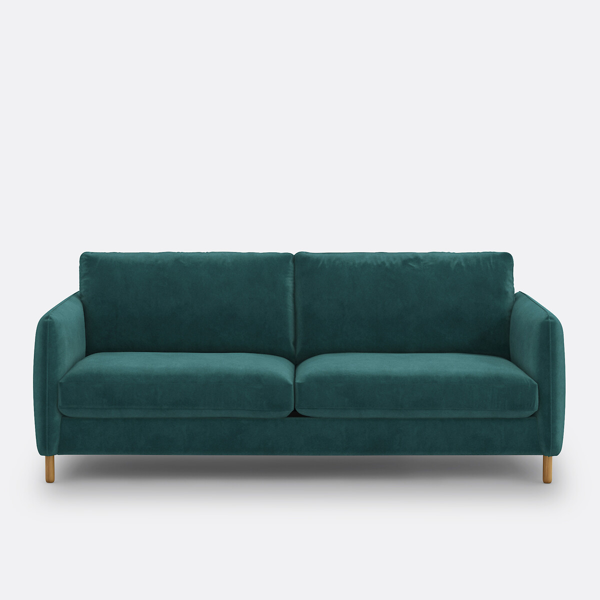 LA REDOUTE INTERIEURS<br>Sofá conversível de veludo, 4 lugares, Loméo